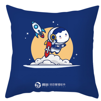 禅道定制宇航员抱枕