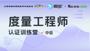 度量工程师认证训练营-中级班【直播课】