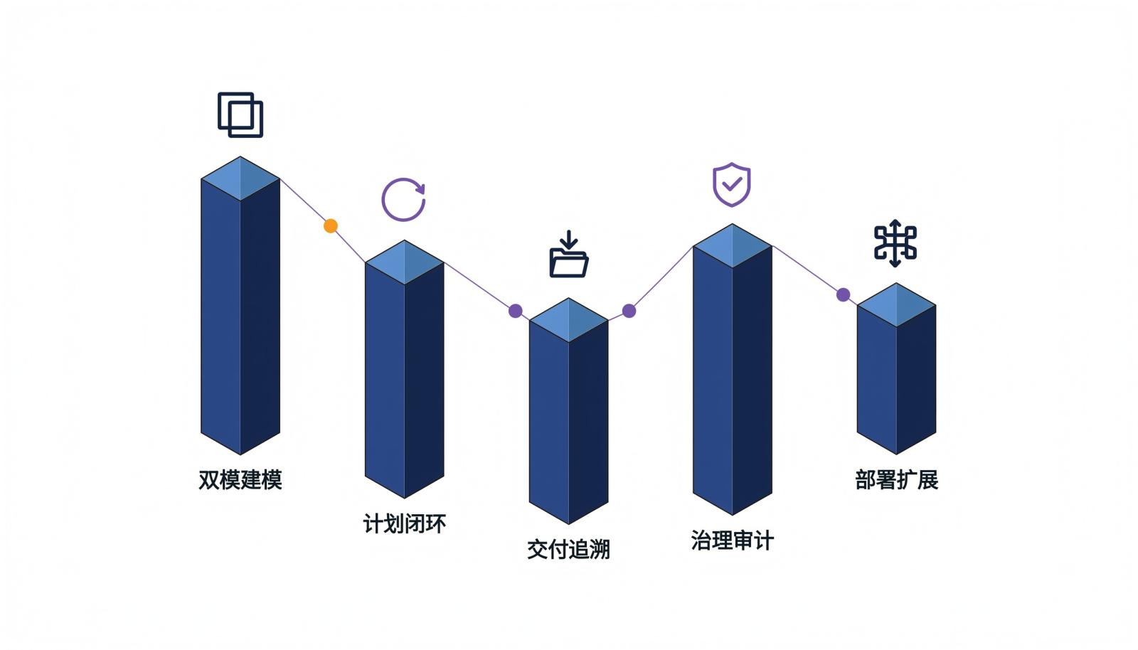 五项管理性能信息图