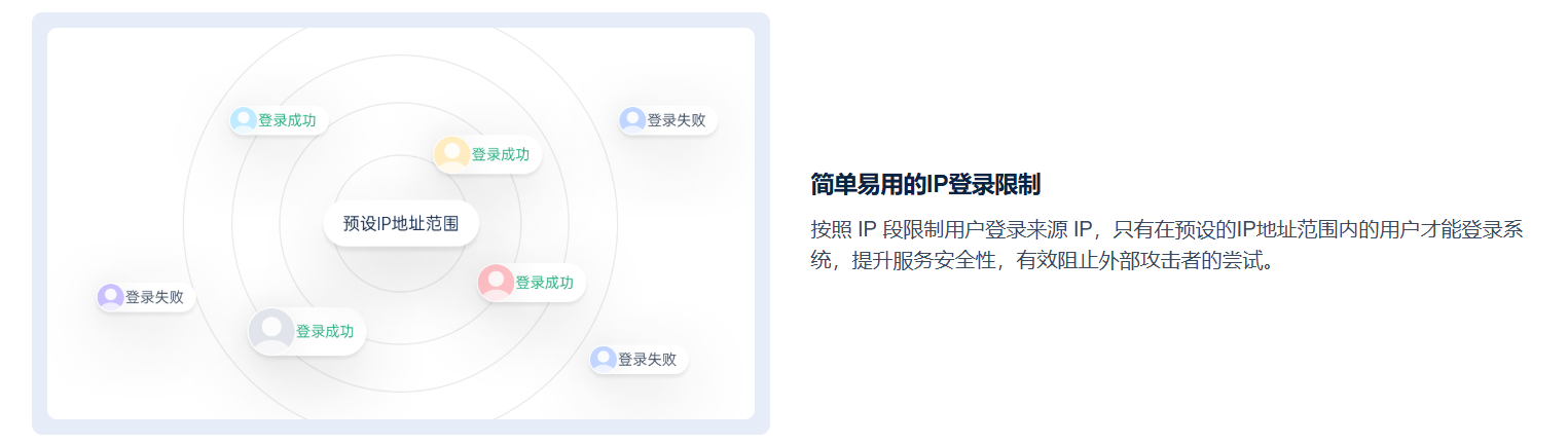 喧喧IM IP登录限制设置界面
