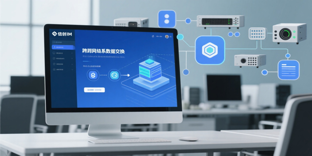 信创IM如何解决“跨网系”数据交换难题？