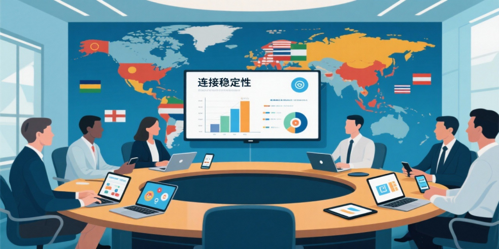 跨国企业如何选择网络即时通讯软件以确保连接稳定性？