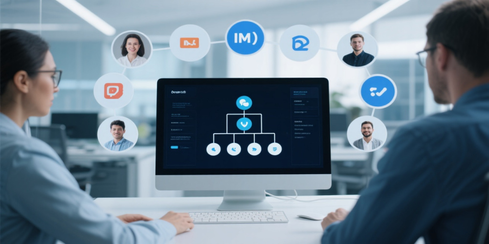 为什么说“组织架构”是企业IM的核心功能？