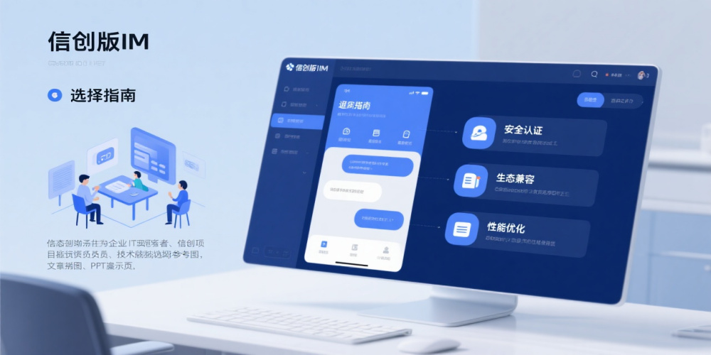 信创版IM聊天工具怎么选？3点避坑指南