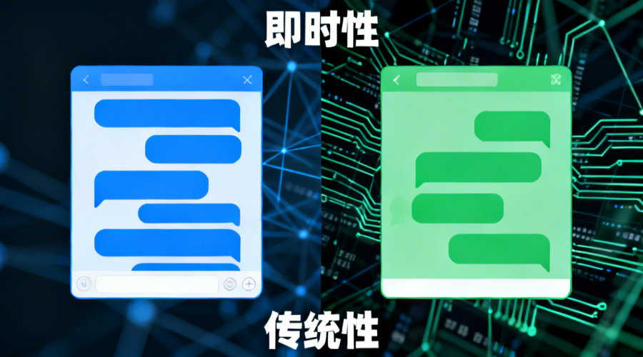 im即时聊天与短信的区别是什么？深度对比分析