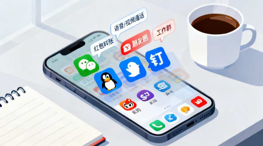 中国即时聊天软件有哪些？主流类型与核心功能盘点