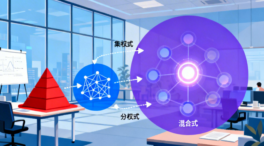 企业组织架构类型大对比：集权式、分权式与混合式如何选择
