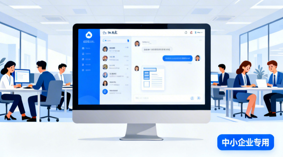 定制化企业简易IM系统，中小企业高效沟通选它对吗？