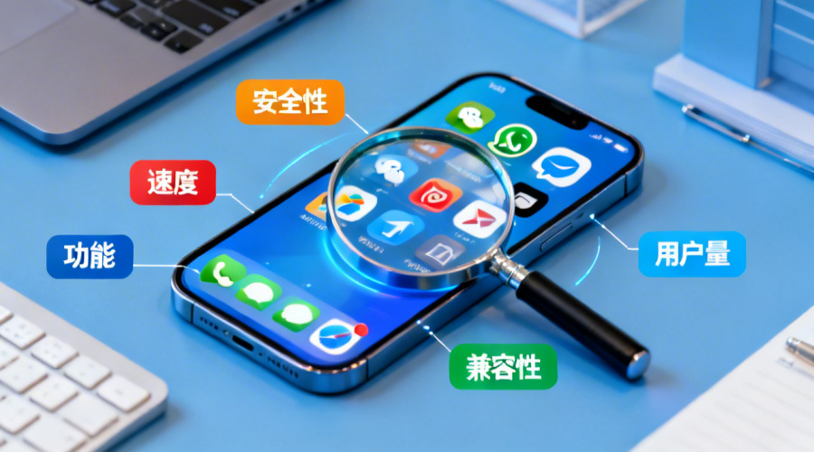 即时通讯软件怎么选？5个关键指标帮你决策