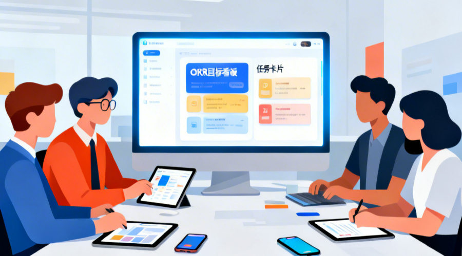 跨部门沟通的数字化解决方案：OKR、看板与协同工具组合使用