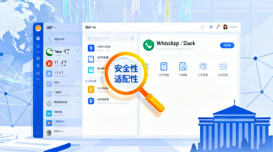 政府即时通讯工具对比：国产与国际平台功能与适配性全解析