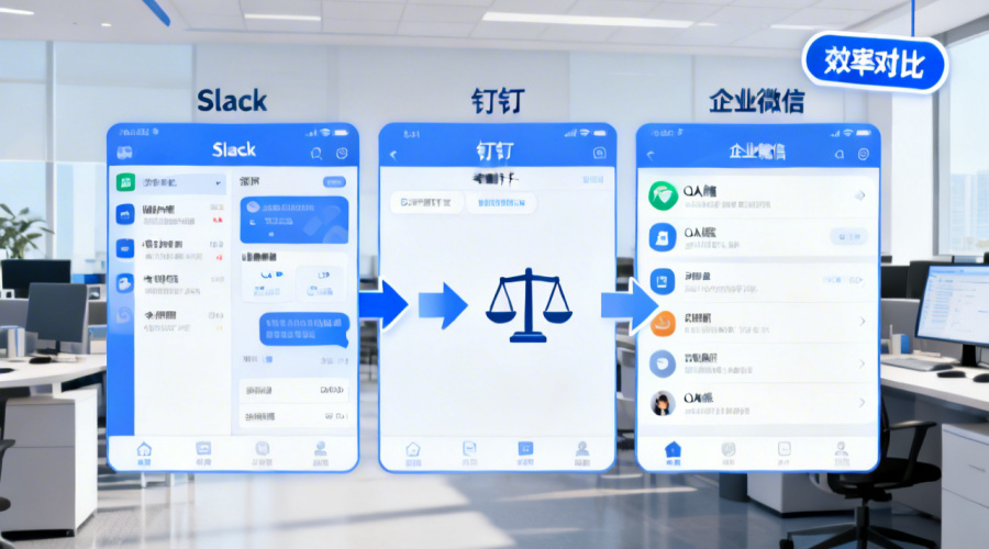 即时聊天IM工具横向对比：Slack、钉钉、企业微信哪个更优？
