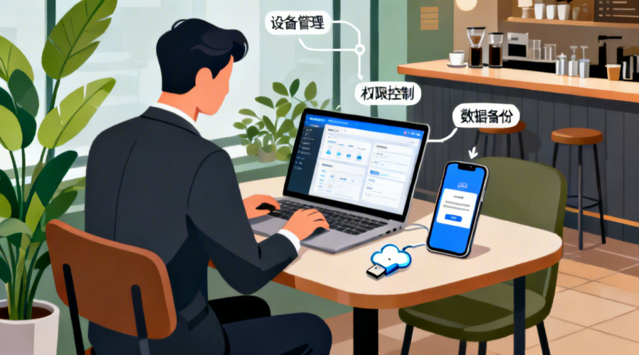 移动办公流程梳理：设备管理、权限控制、数据备份如何衔接