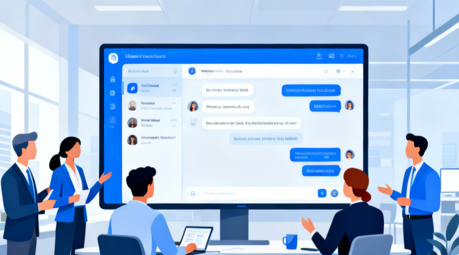 企业聊天软件如何提升团队效率？沟通流程优化与协作方法深度拆解