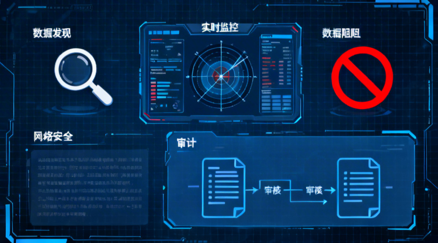 数据安全防泄密系统功能拆分：数据发现、监控、阻断与审计全解析