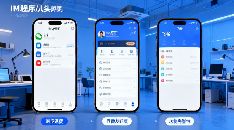 对比：2026主流小程序即时聊天im评测