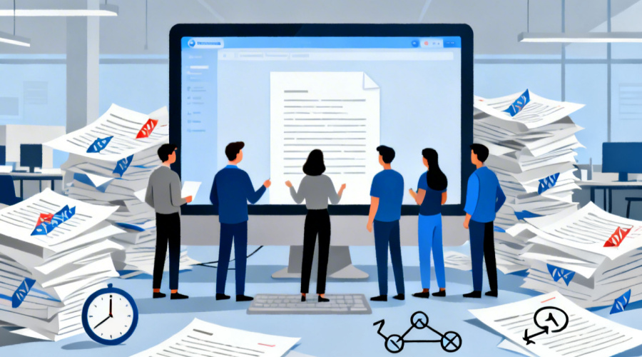 文档协同管理效率低的5个原因