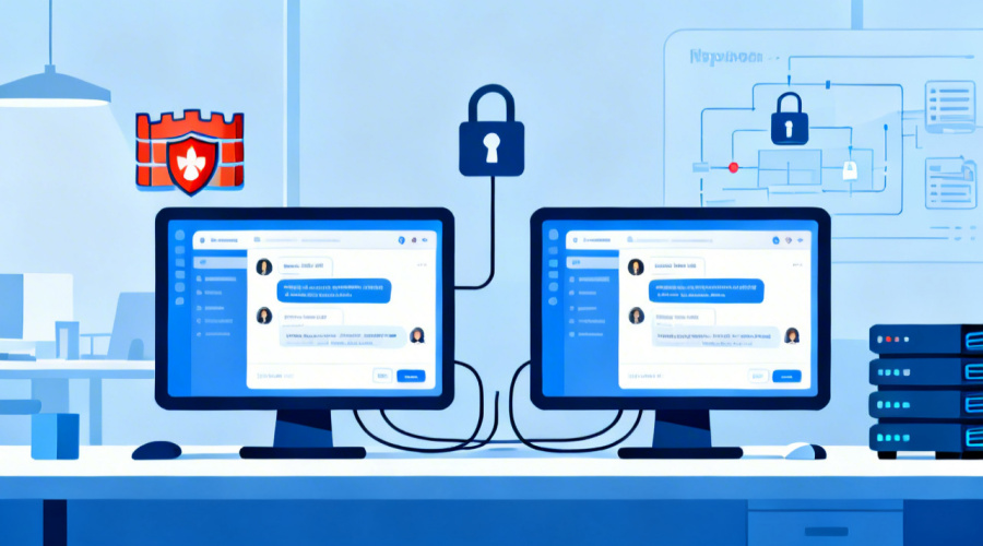 定制化无外网企业IM，如何安全高效办公？