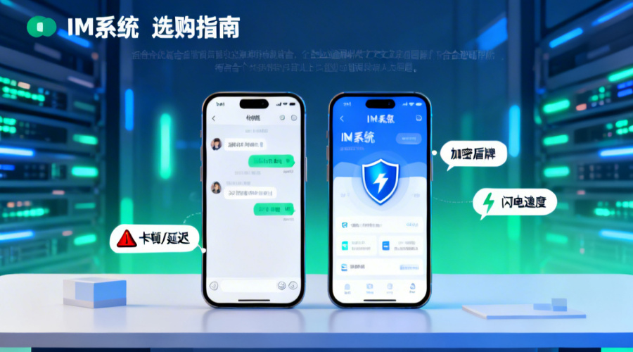im即时聊天系统怎么选不踩坑