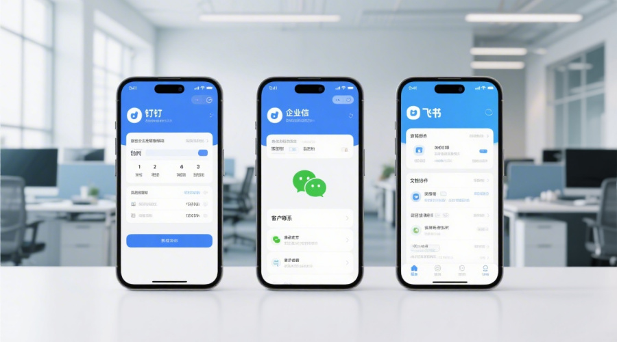 IM即时通讯软件对比：钉钉、企业微信、飞书哪个更适合？