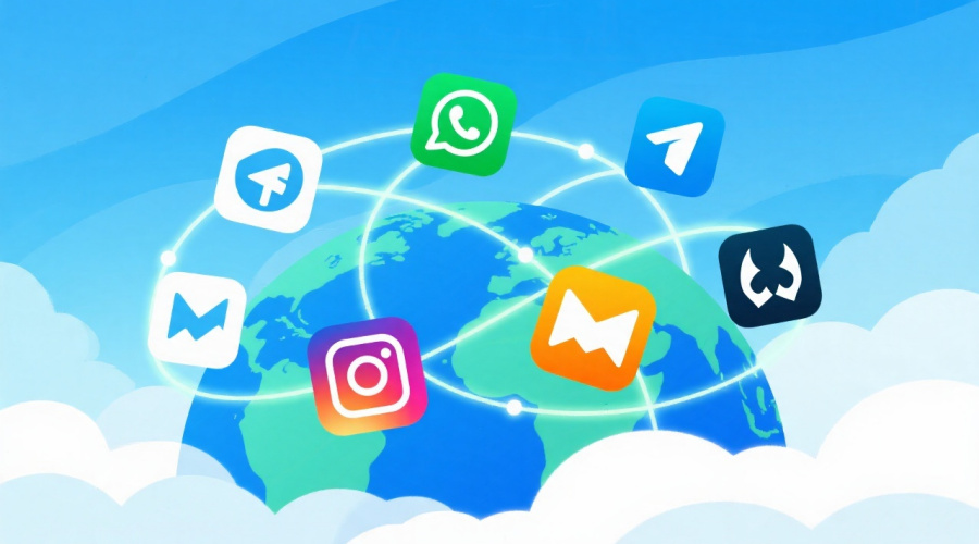 国外哪些即时通讯软件比较火