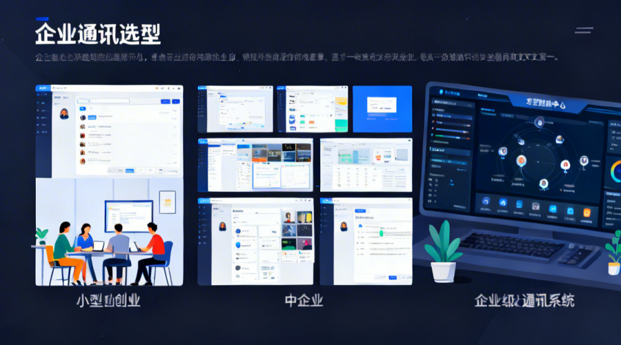 IM即时通讯工具选型指南：不同规模企业的最佳选择