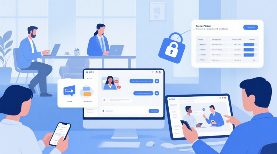 企业即时通讯软件哪个好？功能、价格、安全性全方位对比