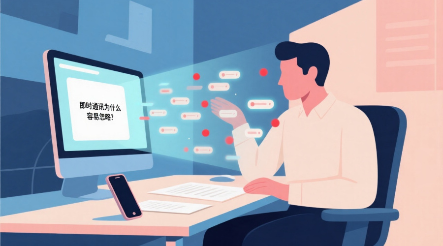 即时通讯为什么容易忽略
