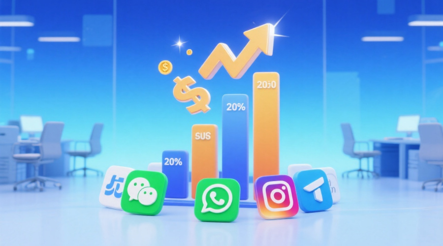 即时通讯工具市值多少