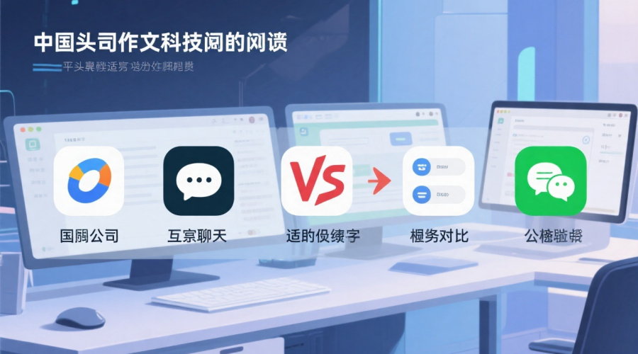 国产公司即时聊天软件替代方案：5大热门品牌深度评测