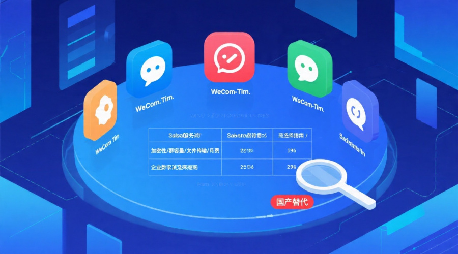国产即时聊天软件替代方案：5大品牌功能与价格解析
