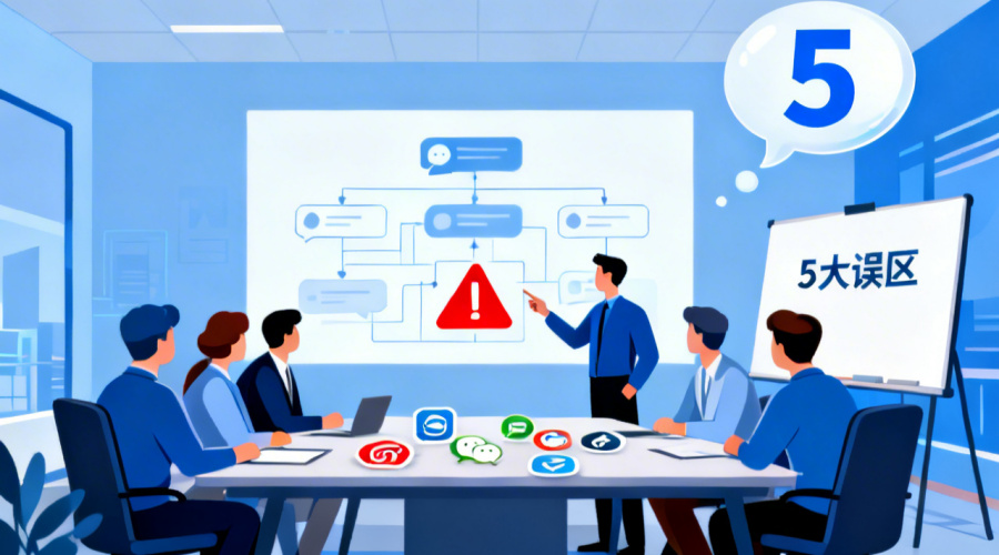本地部署内部即时聊天软件选型误区：企业最容易忽略的5个问题