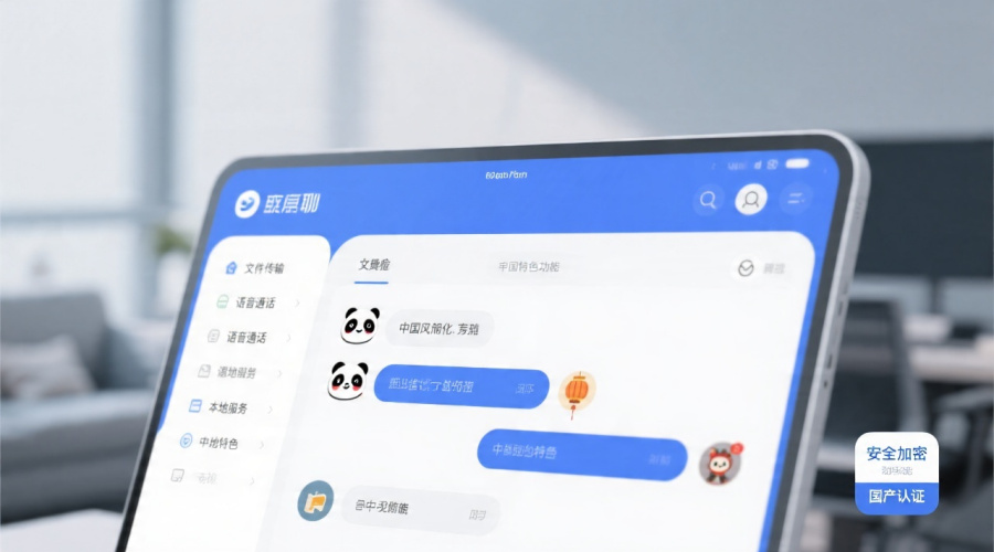 即时聊天软件国产替代：本土化功能与服务优势分析