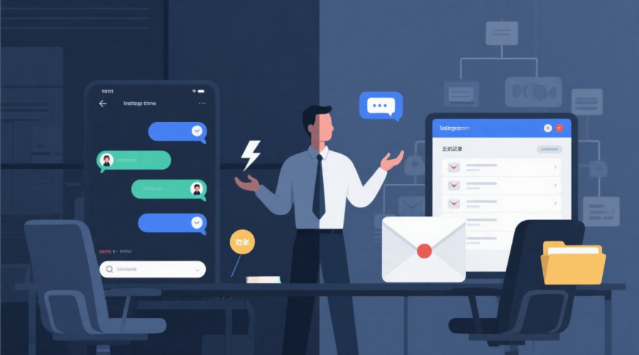 即时聊天软件vs传统邮件：企业如何做出最佳选择？