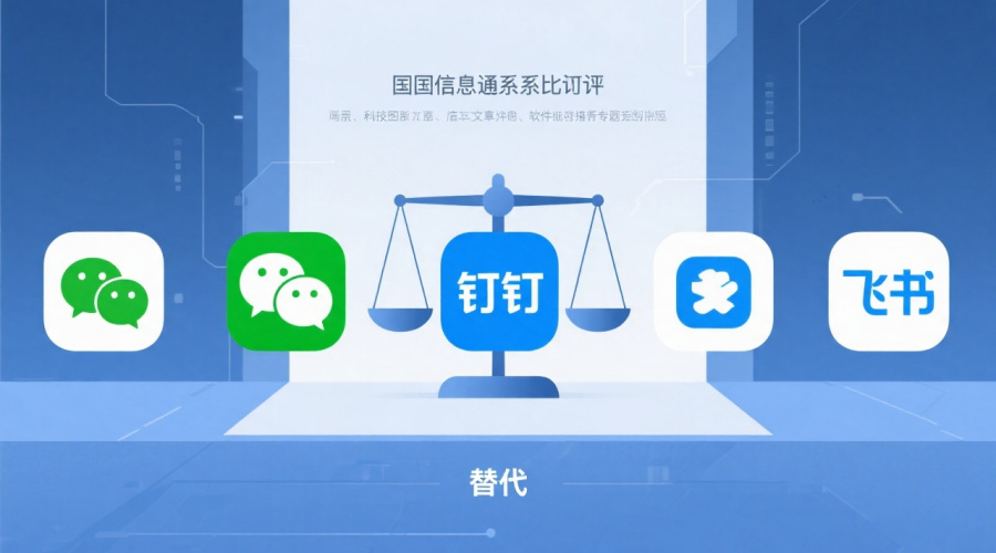 国产IM即时聊天工具替代方案：5大品牌横向评测