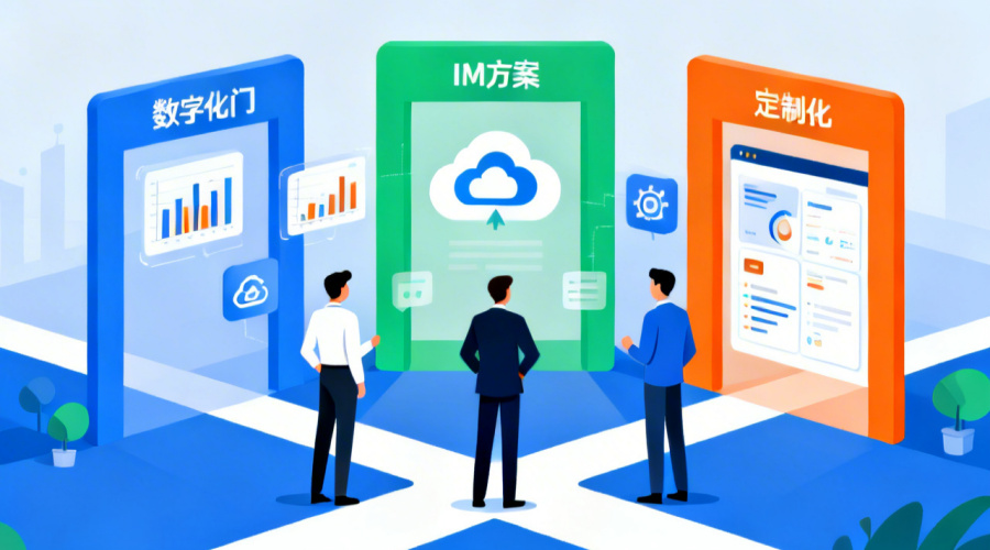 私有化IM集成定制：企业如何从三大主流方案中精准选择？