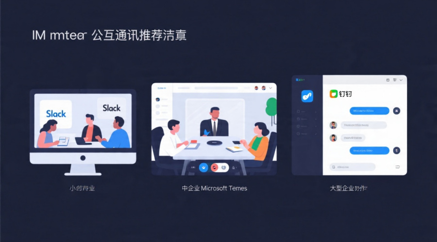 IM即时聊天工具推荐：不同规模企业的最佳选择