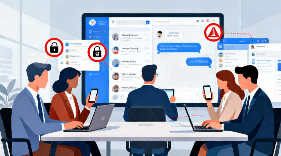 即时聊天软件选型误区：90%企业容易忽略的3个细节