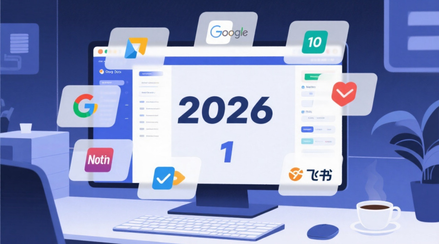 2026年值得关注的10款最佳文档协同工具推荐与深度解析