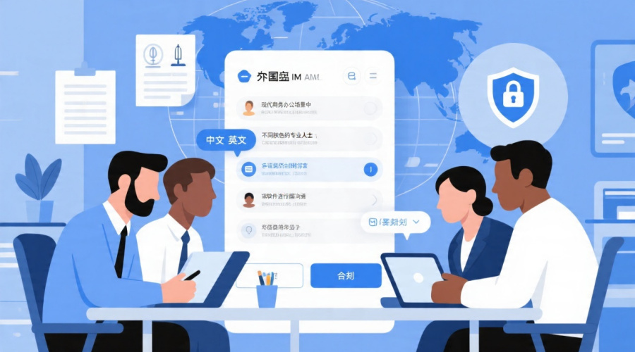 跨国企业IM即时聊天工具怎么选？多语言与合规性对比
