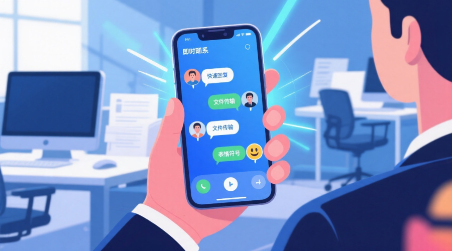 如何利用即时通讯的优点