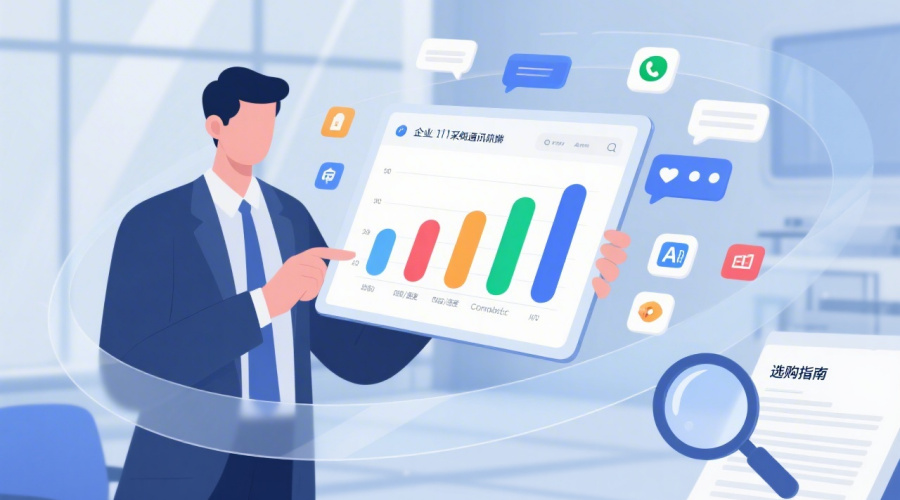 企业即时通讯系统怎么选？7大关键指标与选购技巧