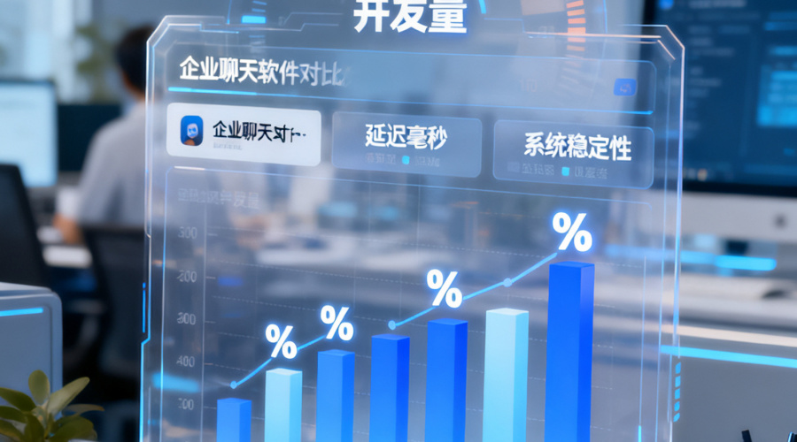 企业聊天软件性能排行榜：并发、延迟、稳定性