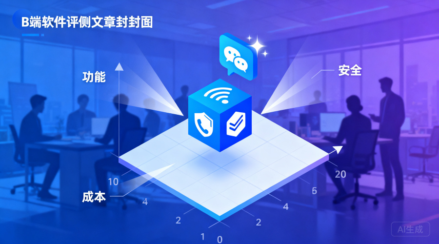 企业即时聊天软件怎么选？功能+安全+成本三维度