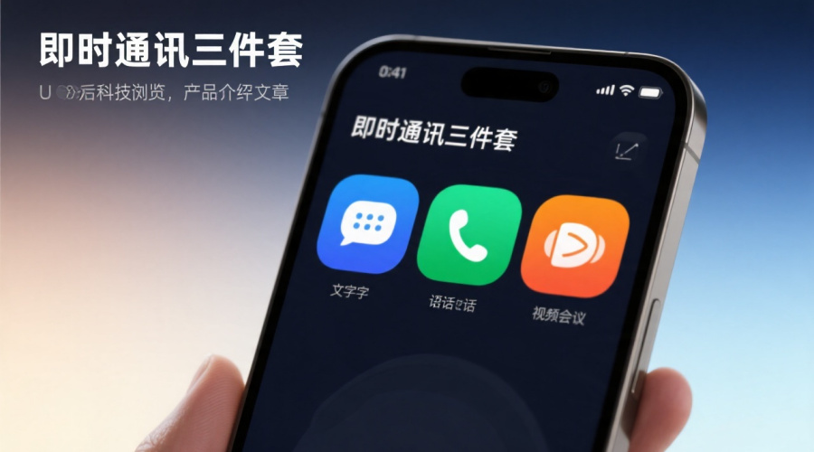即时通讯三件套是什么