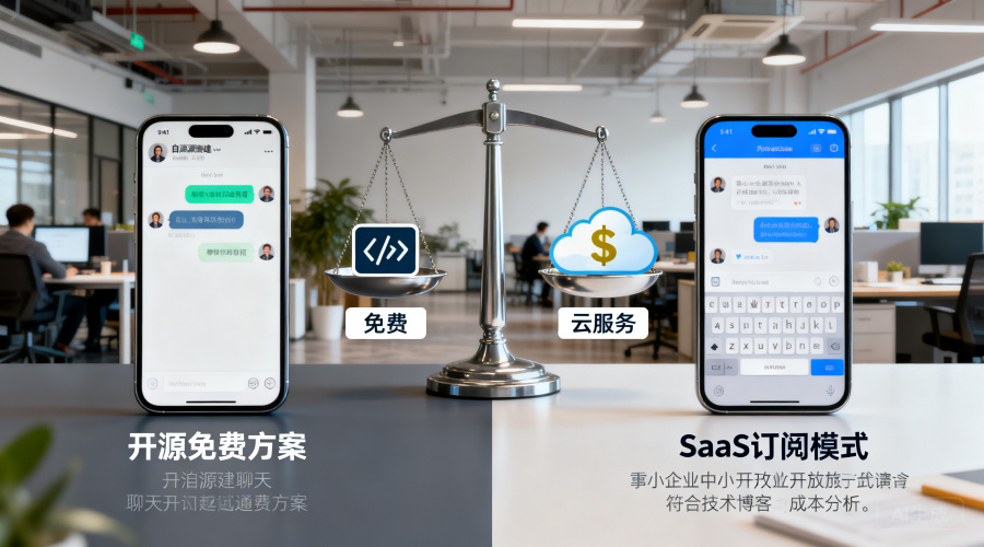开源免费vs SaaS订阅：中小企业即时通讯软件成本对比