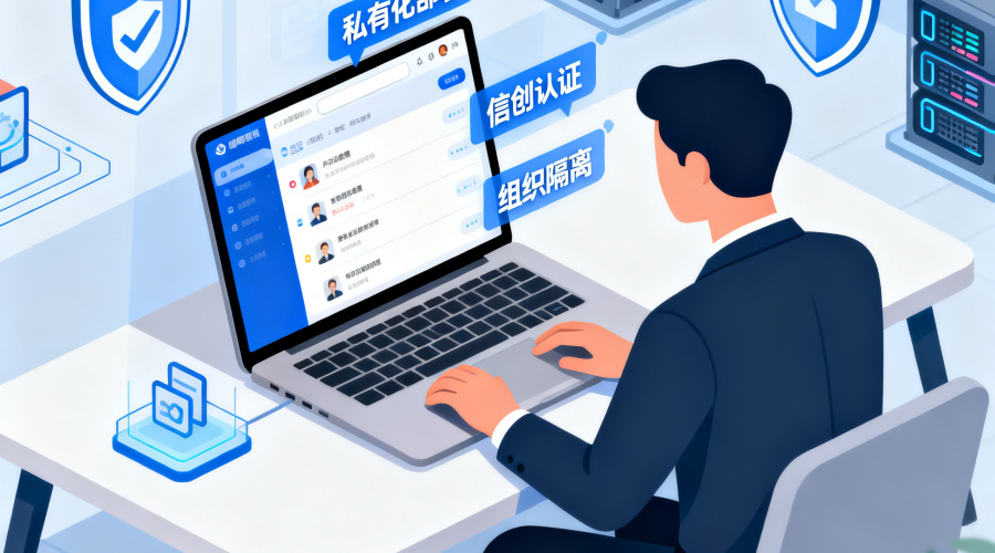 企业聊天软件选型指南：私有化、信创、组织隔离必问清单