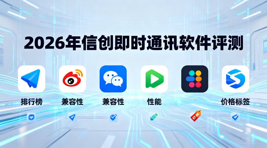 2026年信创即时通讯软件排行榜：兼容性、性能、价格实测