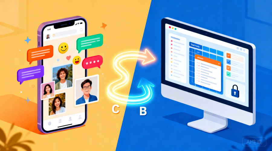 什么是即时通讯软件？一篇讲透B2B与C端IM的本质差异
