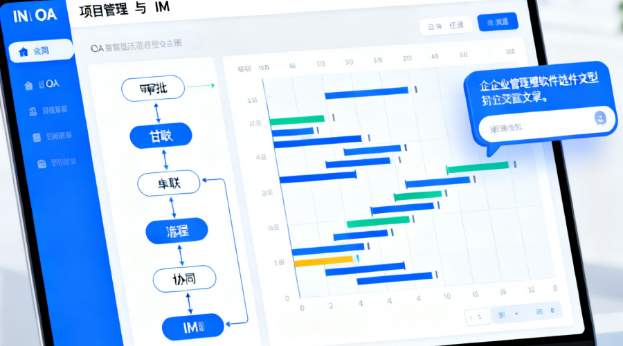 打通OA与项目管理的协同软件IM，怎么选？
